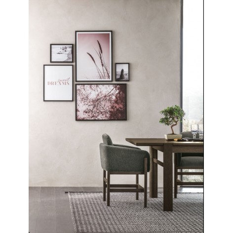 Quadro Grace M a parete color rosa 0209012M  Tomasella