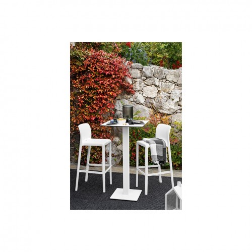 Set 2 sgabelli Bayo outdoor da giardino resistenti in polipropilene CB1984 Connubia